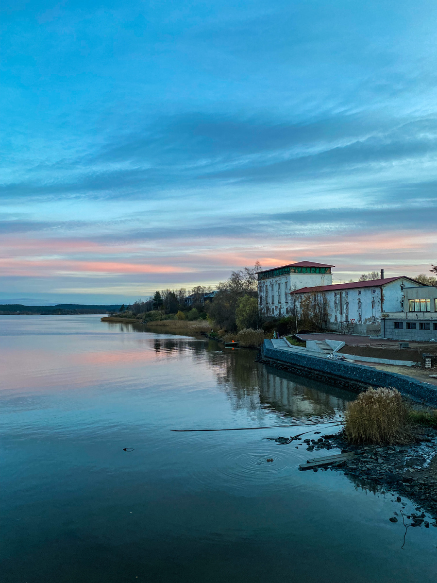 Закат в Сортавале