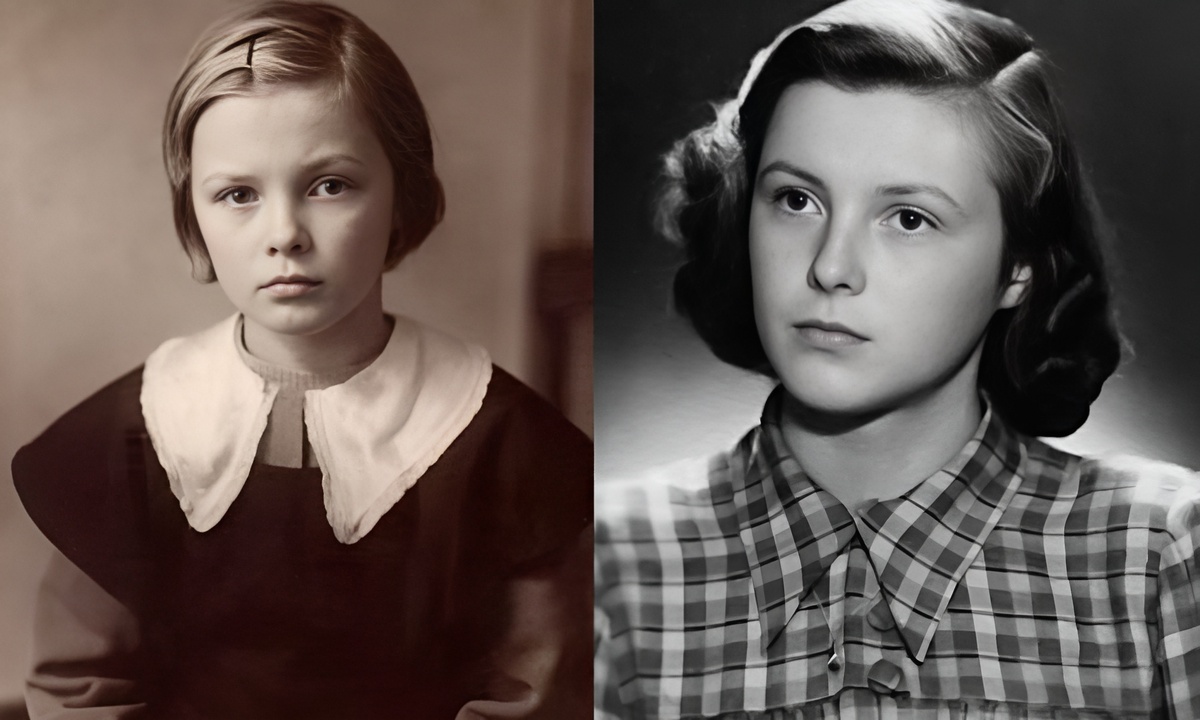 Вия Артмане в детстве.Фото Яндекс.Картинки