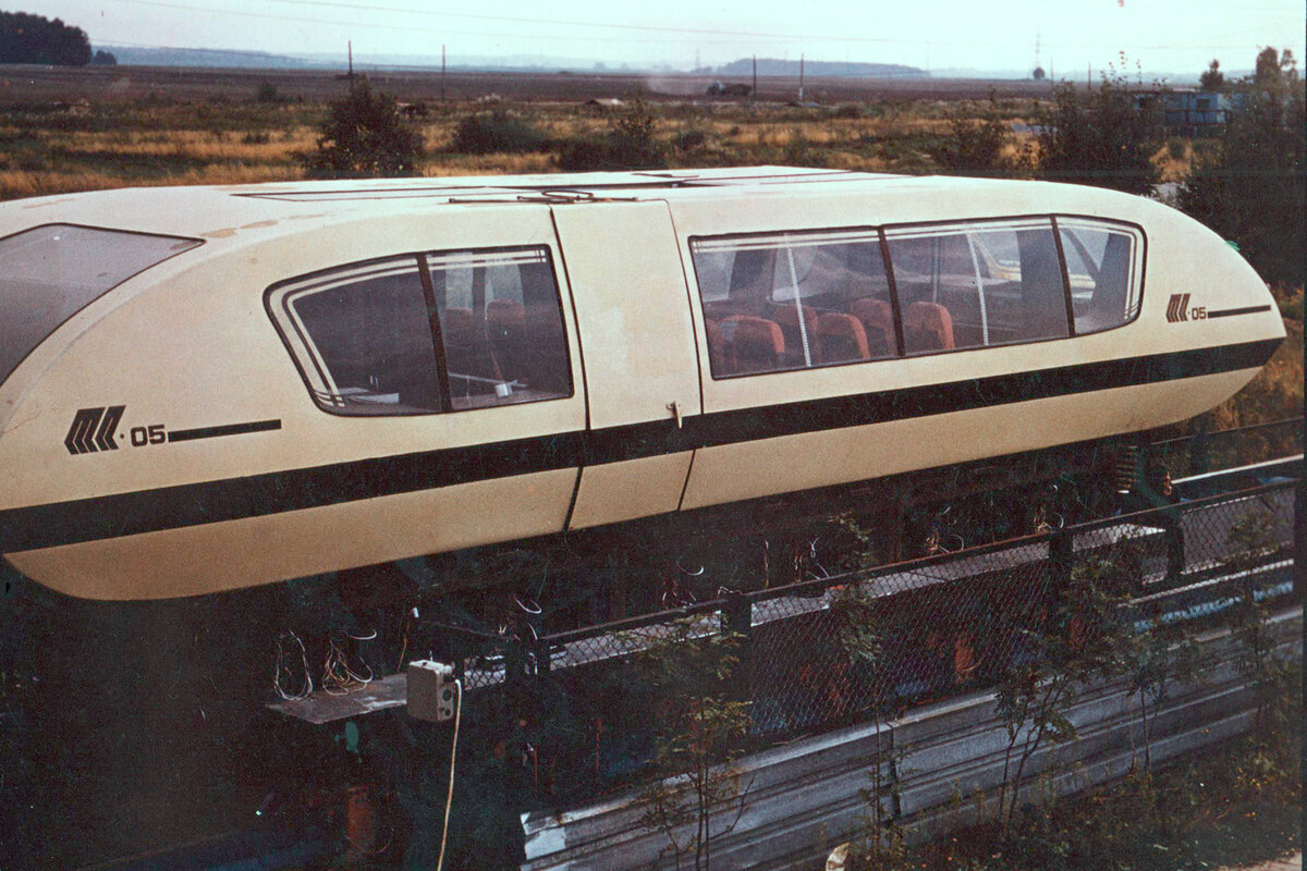 © Andrej Galenko / Wikimedia Commons / CC BY-SA 4.0 (Экспериментальный вагон «ТП-05» в Раменском)