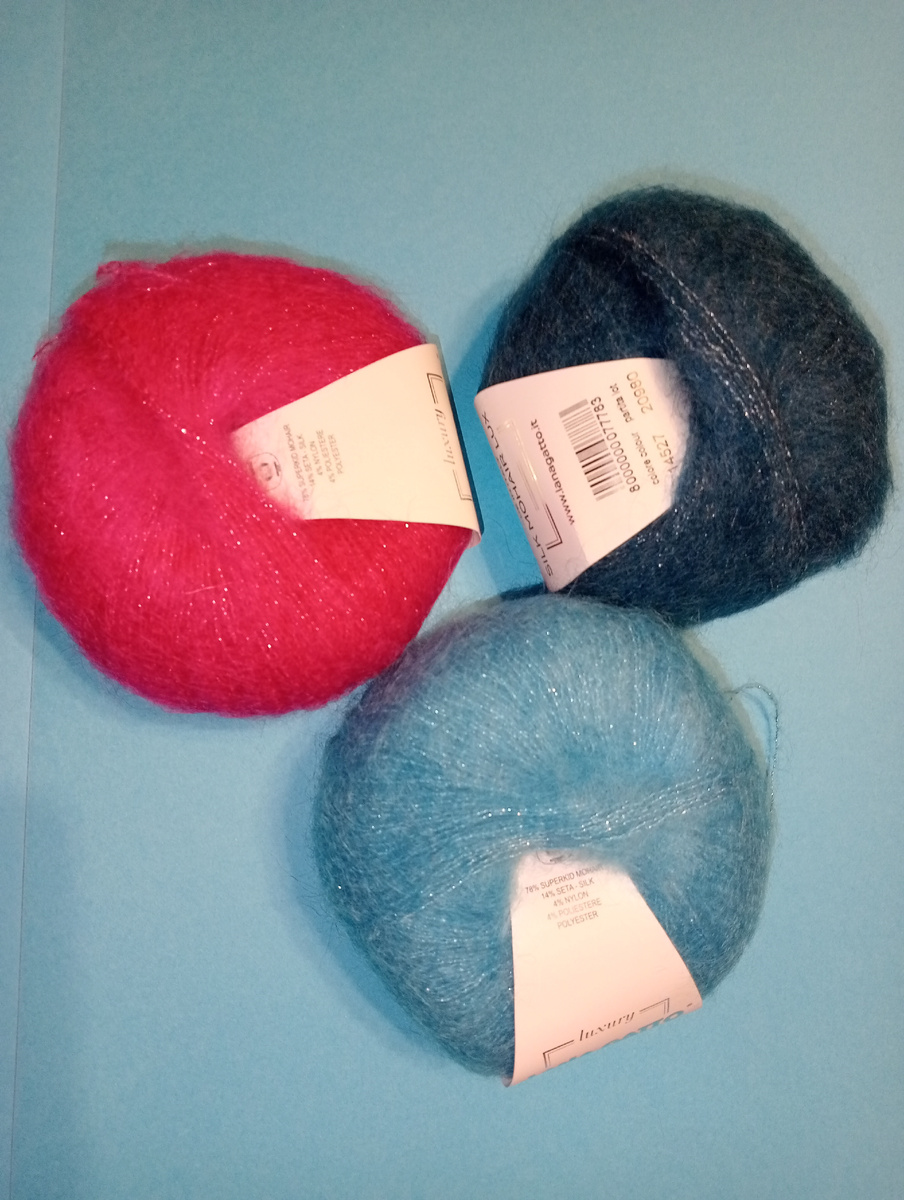 Пряжа  silk mohair lux
