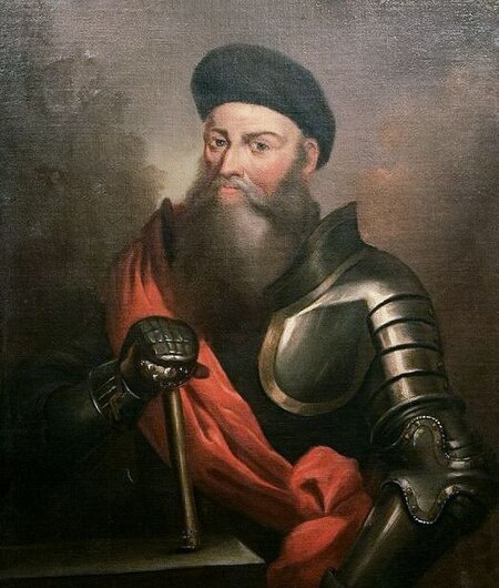 Князь Константин Иванович Острожский (2 марта 1460 — 11 сентября 1530, Туров, Великое княжество Литовское) — западнорусский военный и государственный деятель Великого королевства Литовского из православного рода Острожских, староста брацлавский, винницкий и звенигородский (1497—1500, 1507—1516, 1518—1530), староста луцкий и маршалок Волынской земли (1507—1522), каштелян виленский (1511—1522), воевода трокский (1522—1530), гетман великий литовский (1497—1500, 1507—1530). Почитается в Православной церкви Украины