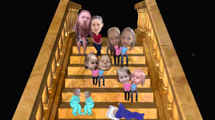 Считалочка о семье Тепляковых