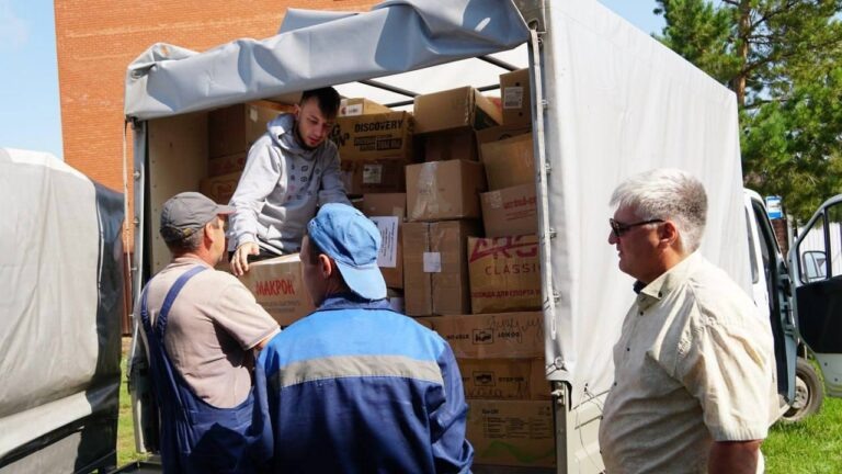    Бузулучане отправили жителям Курской области более трех тонн гуманитарного груза Кристина Просвиркина