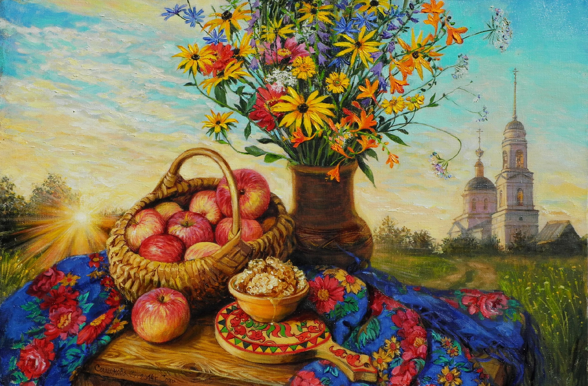 "Малиновый звон на заре "80×50, холст,  масло,  2017 год