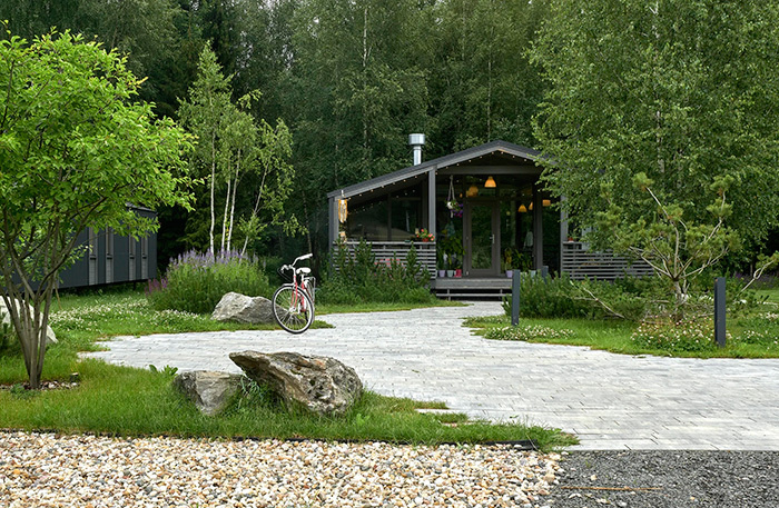     Нордический сад ландшафтной студии L-Buro.    
 Фото: lburo.ru