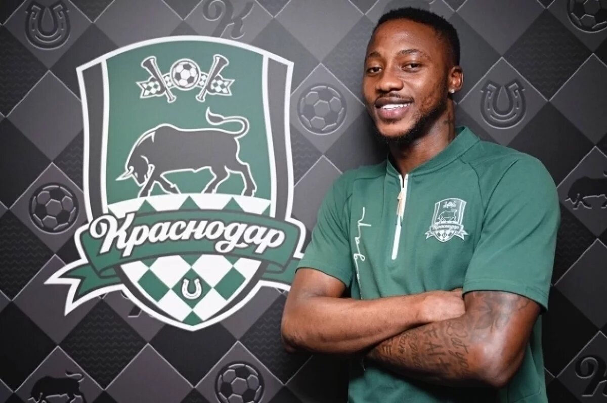    «Краснодар» продлил контракт с Мозесом до июня 2028 года