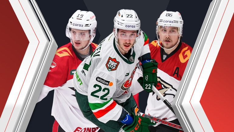    Владимир Ткачев, Станислав Галиев и Рид Буше.