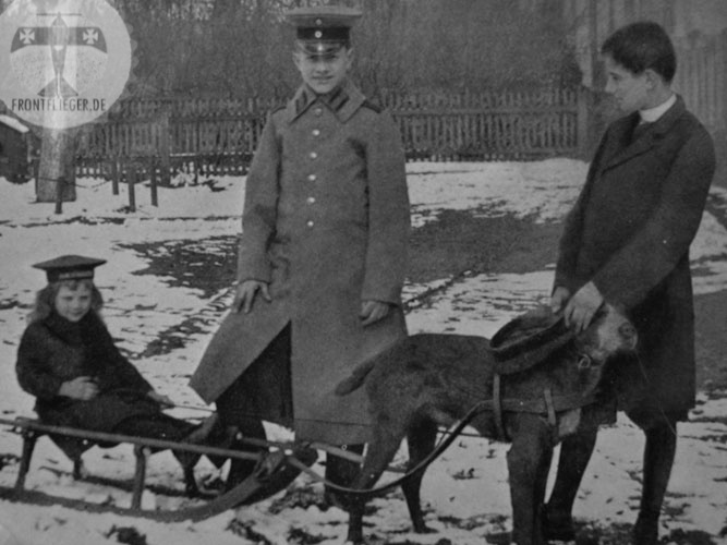 Братья Рихтгофены: Болько, Манфред и Лотар. Фото с сайта frontflieger.de