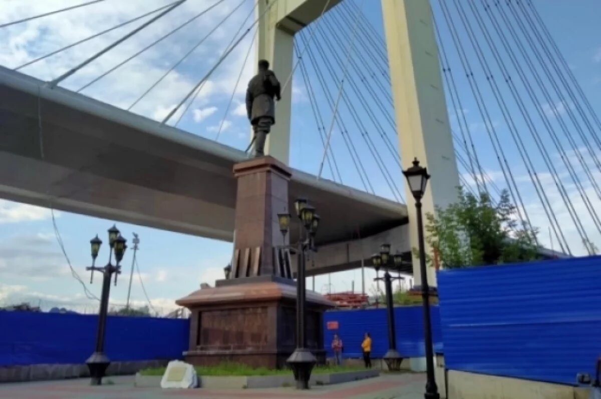    Памятник Александру III в Новосибирске просят перенести из-за нового моста