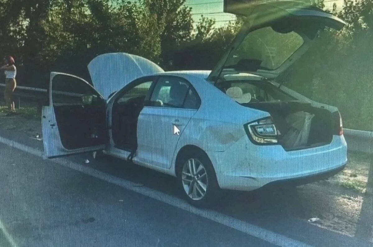    Под Ростовом женщина на Hyundai Accent устроила аварию с пострадавшими