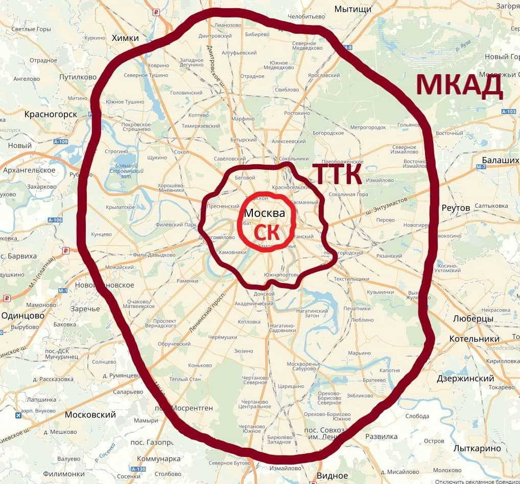 Кольца Москвы. История