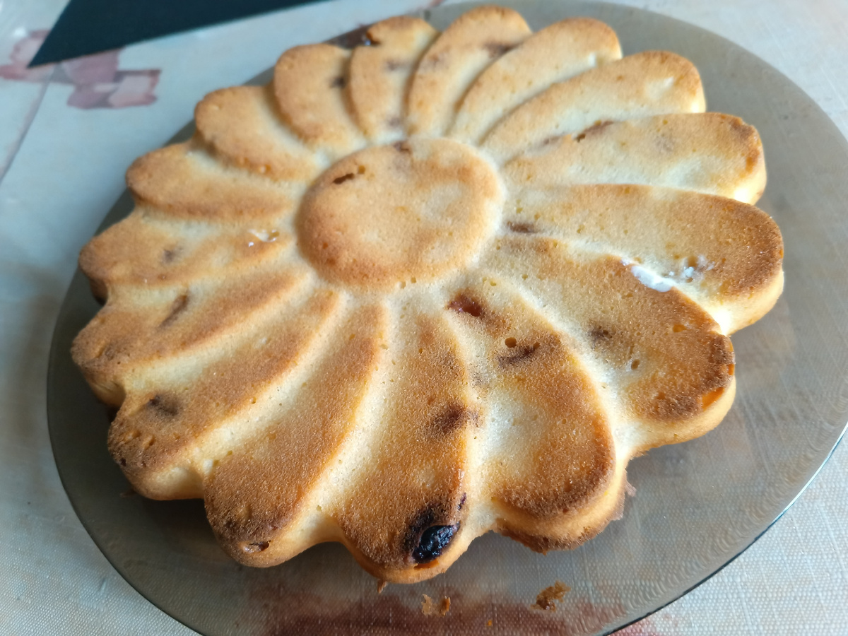 фото автора: готовый манник на кефире