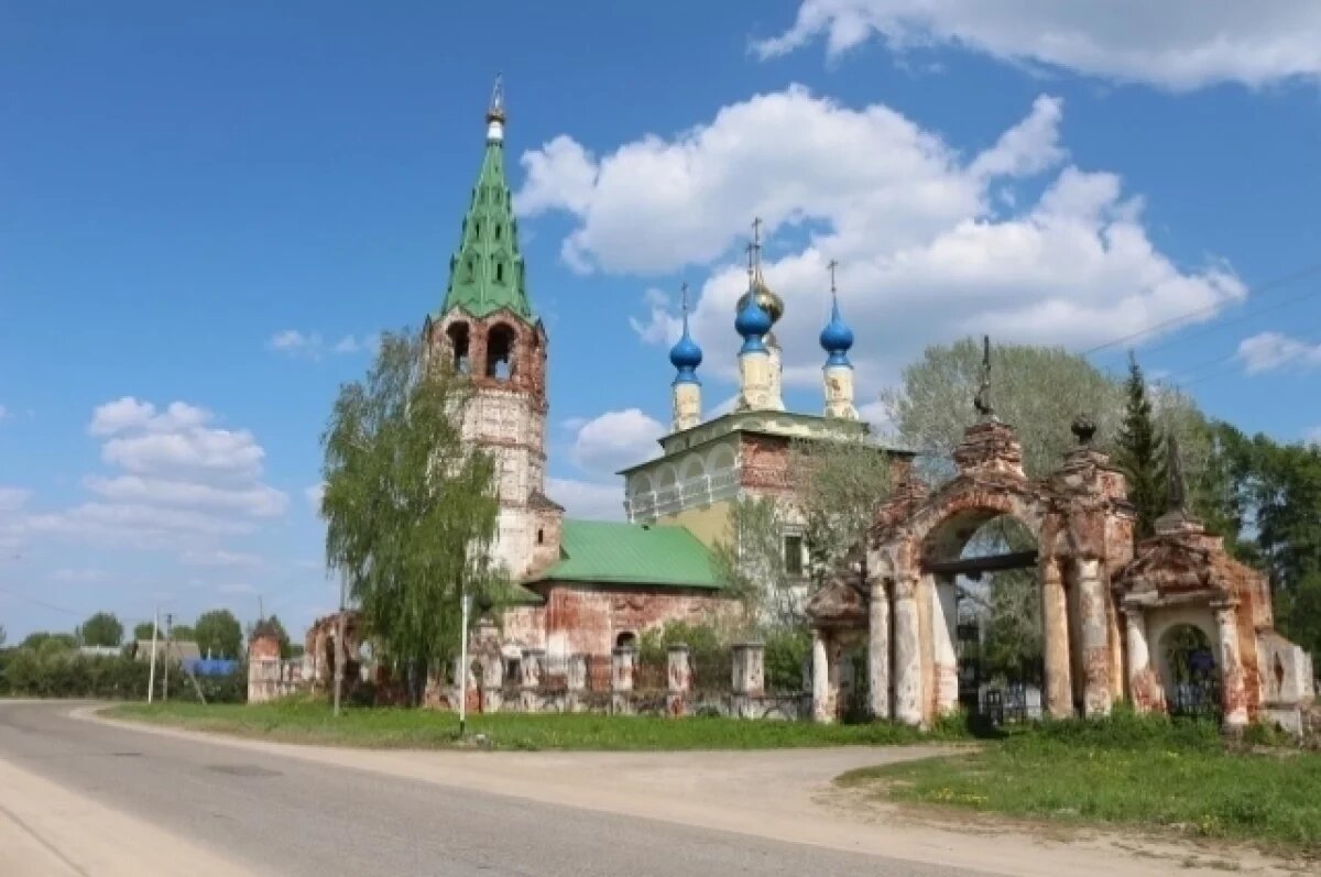    Три памятника в Ивановской области включили в программу по консервации