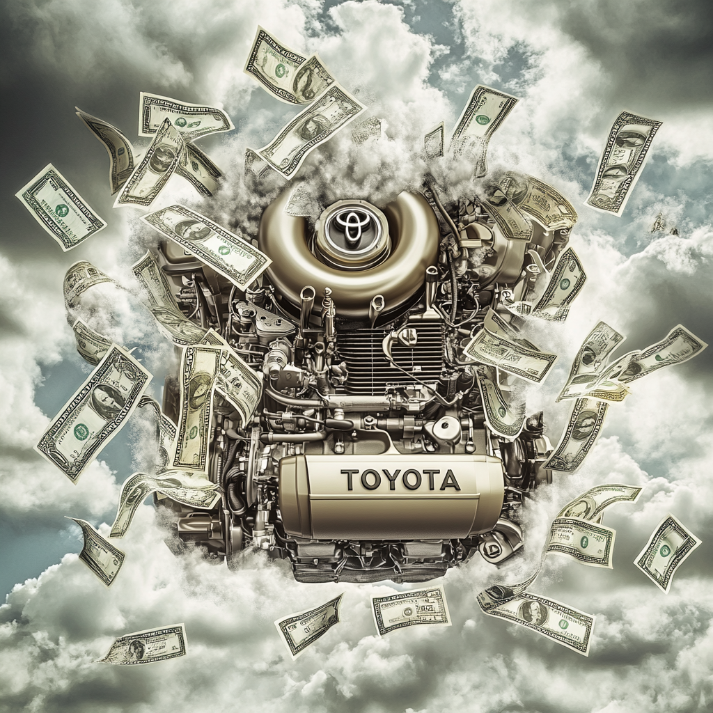 МОТОРЫ ТОЙОТА РАЗОРЯЮТ СВОИХ ВЛАДЕЛЬЦЕВ.