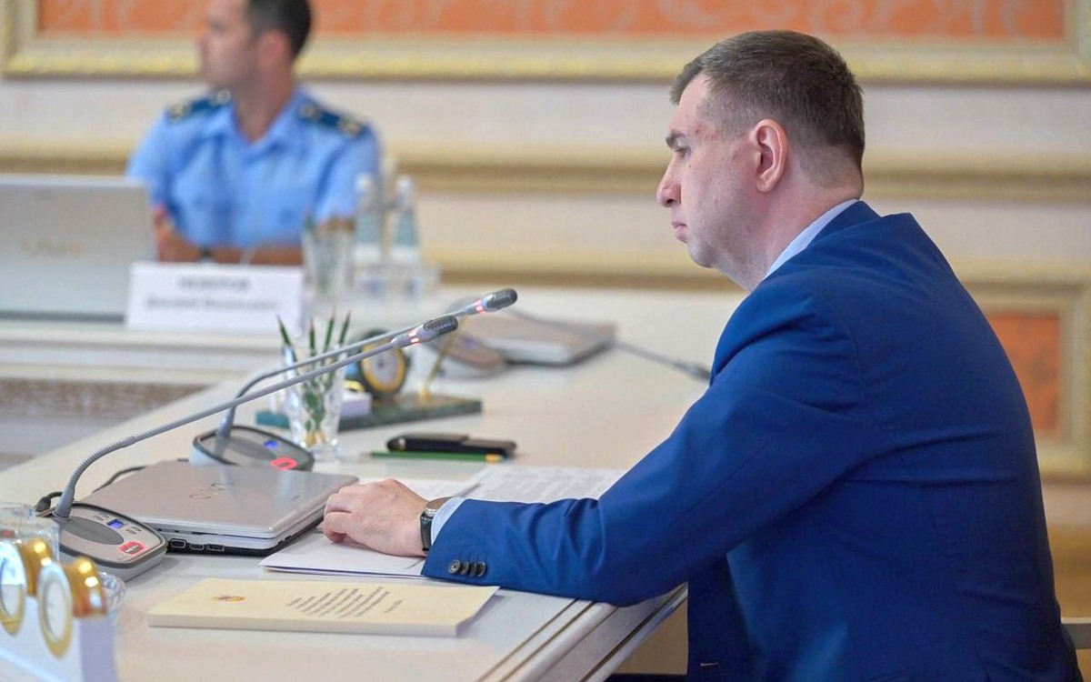    Фото дня: Данил Кустов впервые проводит главную планерку Воронежской области Фото: правительство Воронежской области