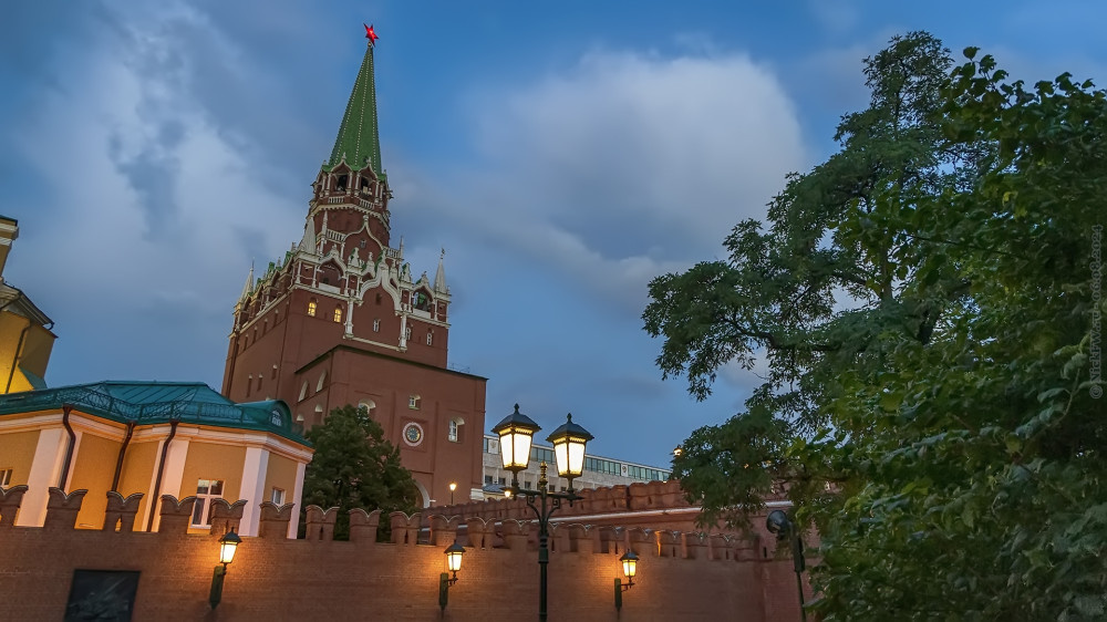 1. Троицкая башня Московского кремля © NickFW.ru — 06.08.2024г.