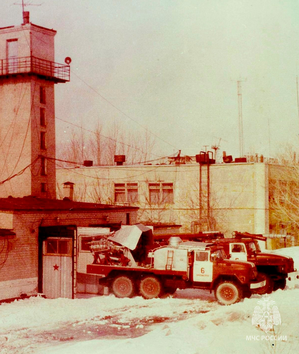 АГВТ в боевом расчете пожарной части села Дедуровка в конце 70-х