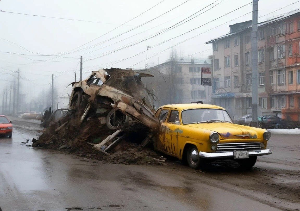 Так нейросеть видит ДТП в г. Комсомольск-на-Амуре