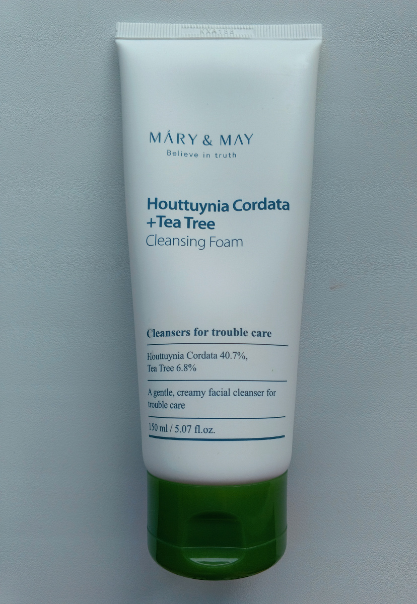 Mary&May Houttuynia Cordata + Tea Tree Cleansing Foam