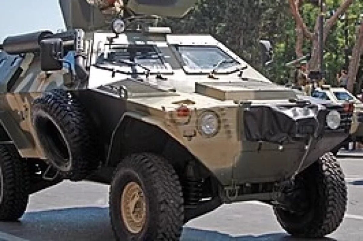    В Курской области замечено авто на базе турецкой бронемашины Otocar Cobra