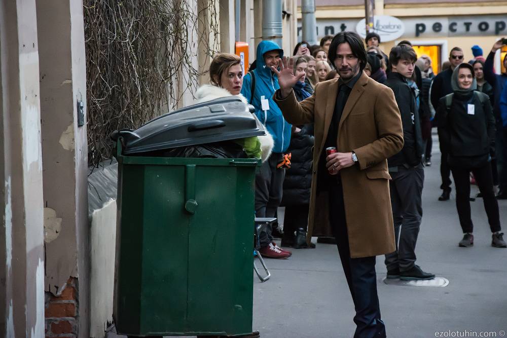 Киану Ривз в Москве