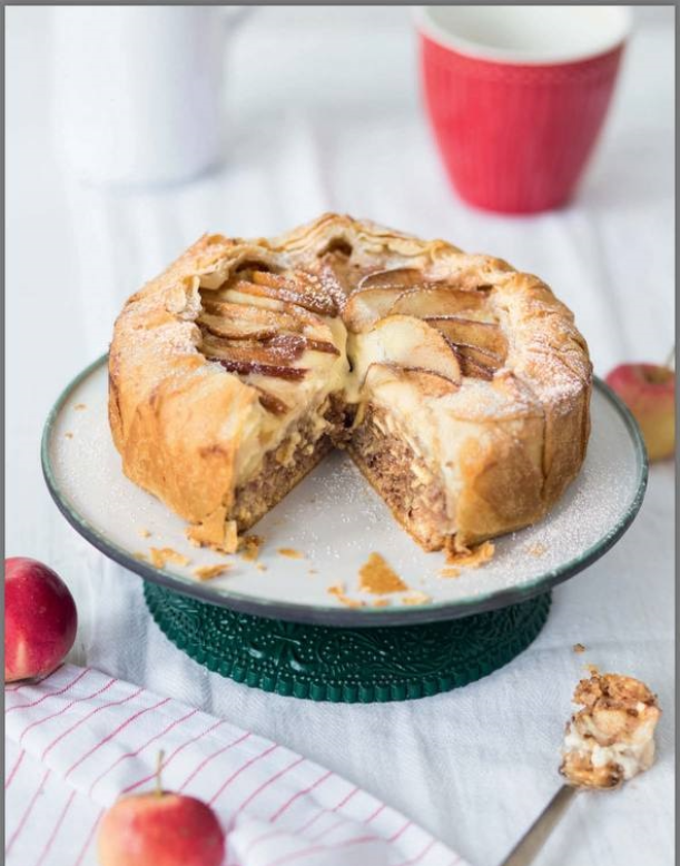 Рецепт яблоки с тестом фило