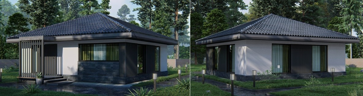 Внешний вид дома ERMiTA