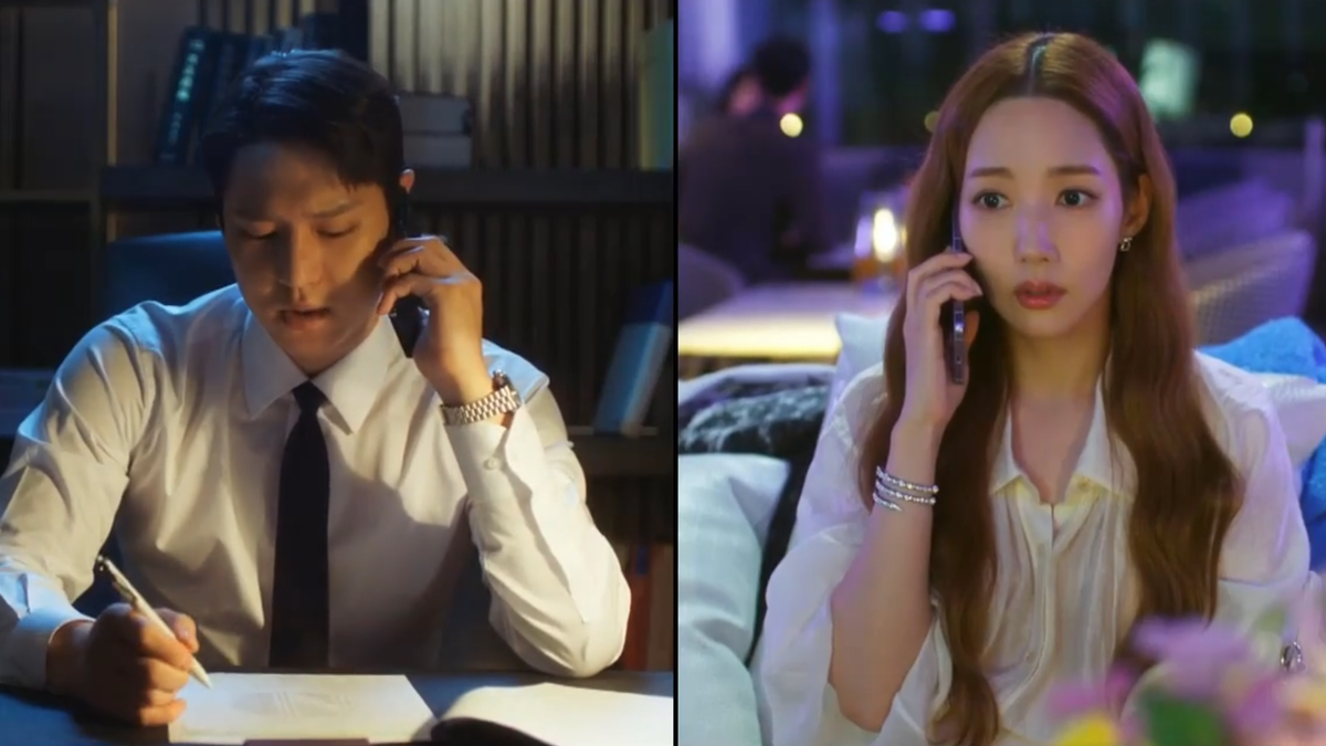 Го Кён Пё и Пак Мин Ён в дораме "Любовь по контракту"