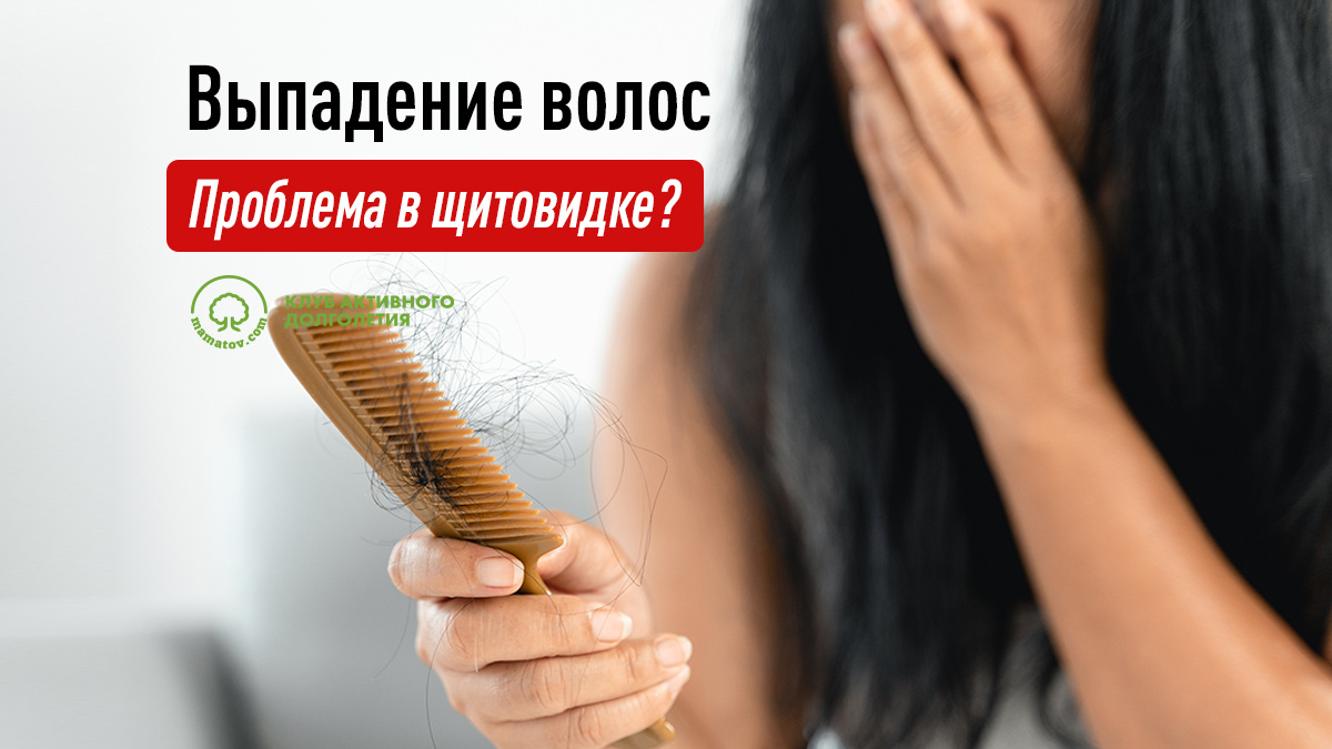 Выпадение волос. Проблема в щитовидке?
