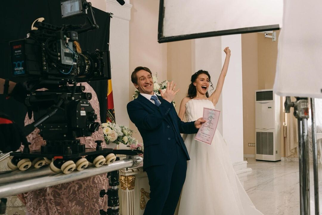 Кадр со съёмок сериала «Третье сентября»