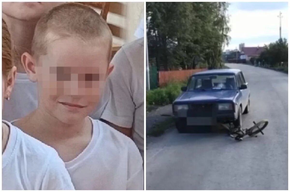    Ребёнок ехал по обочине дороги на велосипеде, когда его сбил водитель «семёрки»