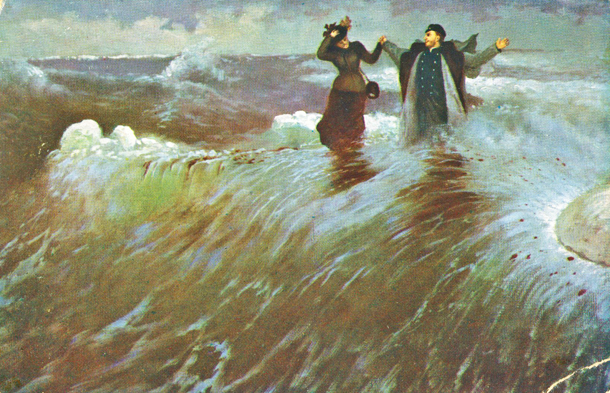 Илья Репин. «Какой простор!», 1903 г., Государственный Русский Музей, Санкт Петербург, Россия. Источник: https://k-a-r-t-i-n-a.ru/