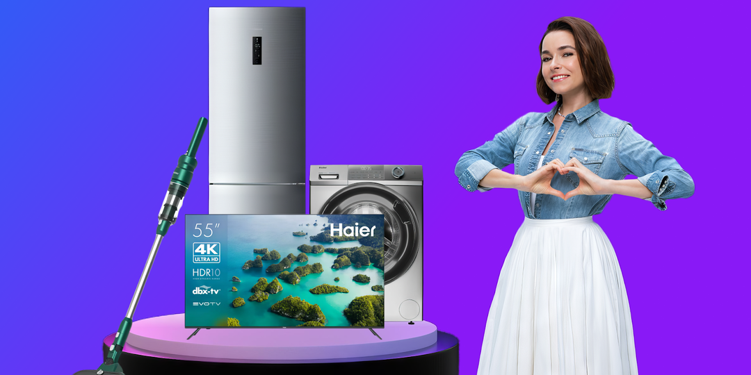 Бытовая техника Haier со скидками: подготовили для вас 5 предложений