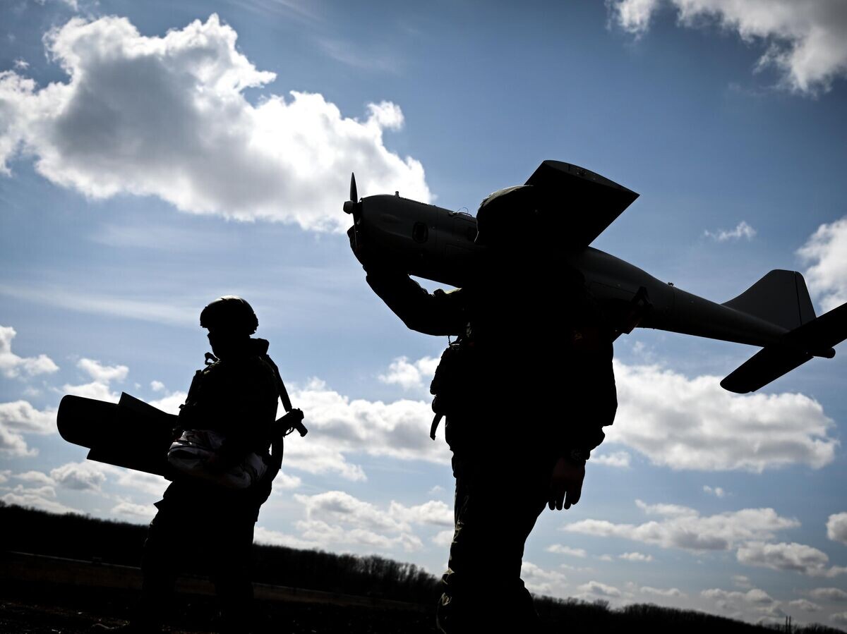    Операторы БПЛА "Орлан-30"© РИА Новости / Станислав Красильников