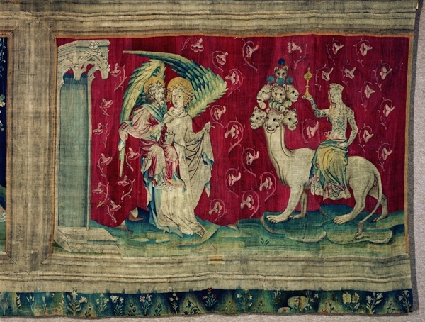 Πόρνη πάνω σε θηρίο.