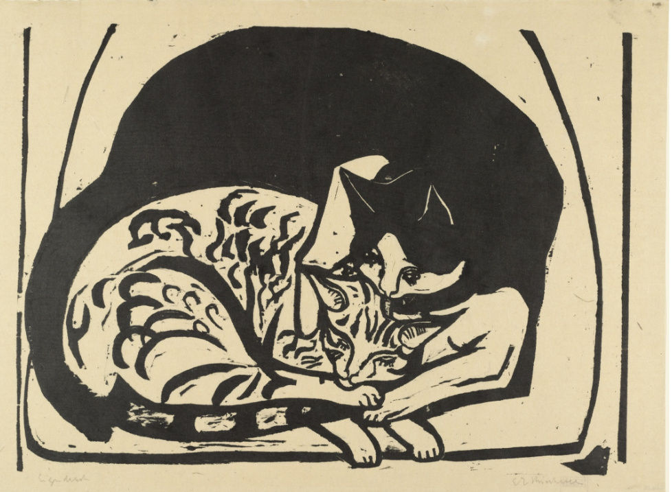 Две кошки — 1938 год.