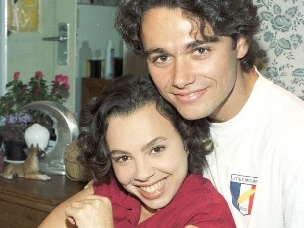 Кайо и Джойс. Фото с интернета. Актер в сериалах выглядит вот так.