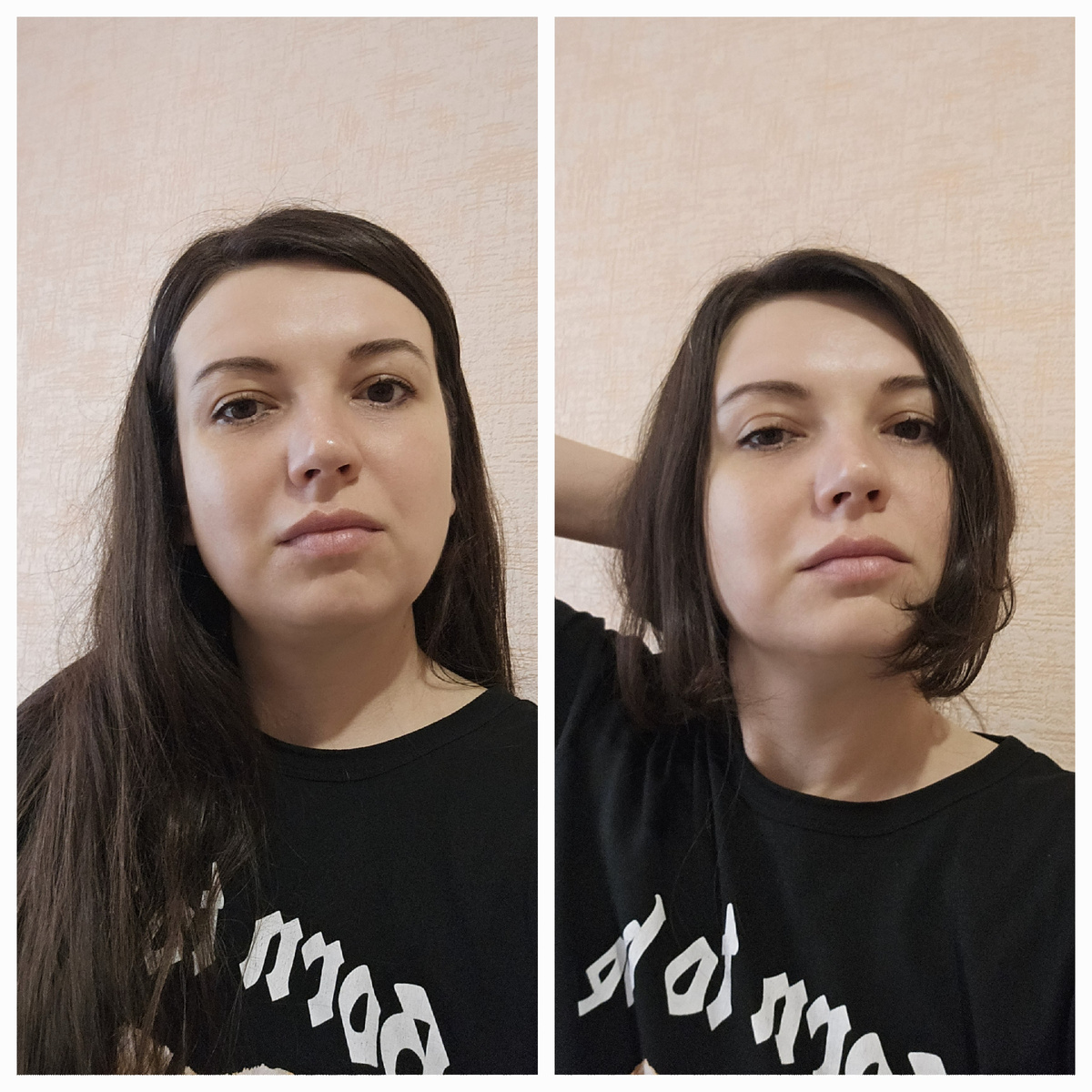 Сейчас и типа как будет со стрижкой.