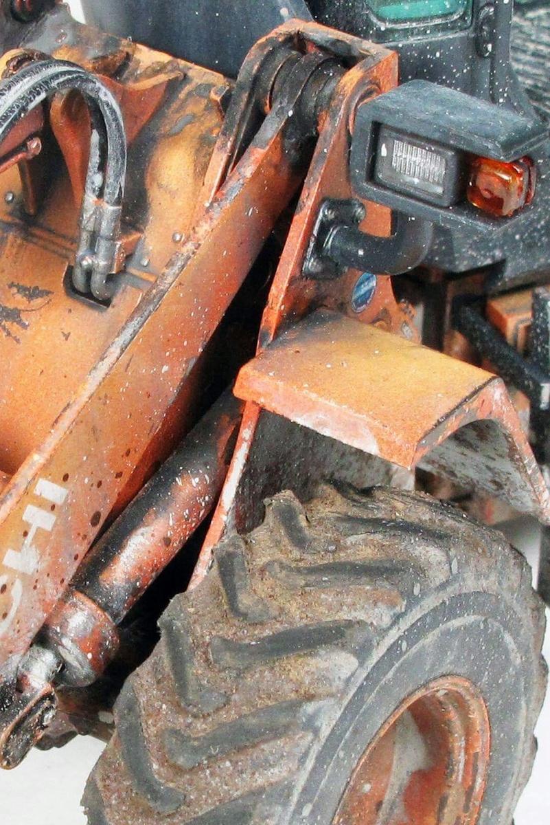 Hitachi Wheel Loader ZW100-6 в масштабе 1/35 (Hasegawa, серия Construction Machinery) - подробности