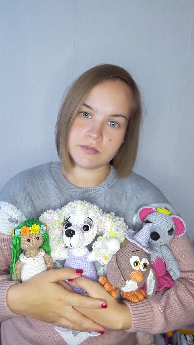 Игрушки по моим мастер-классам 🧶🤍