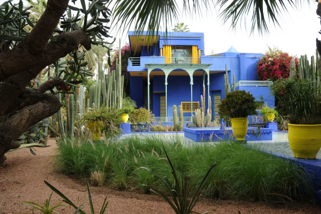 Сад Мажореля в Марракеше