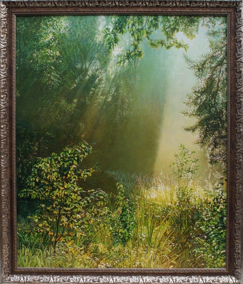 Картина Л. Лобовой «Лучи»