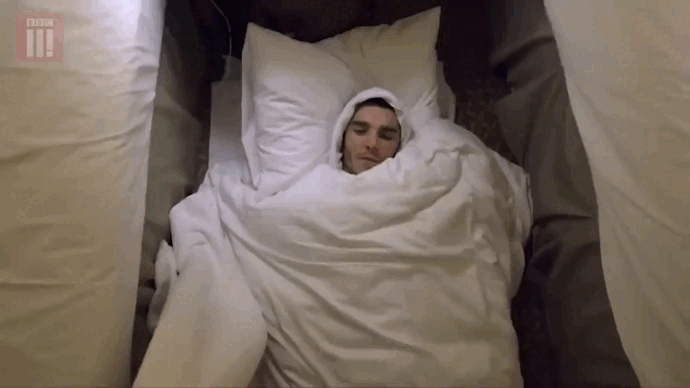 Вот так выглядит сон перед взвешиванием