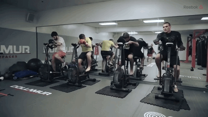 Тренировка Хабиба 