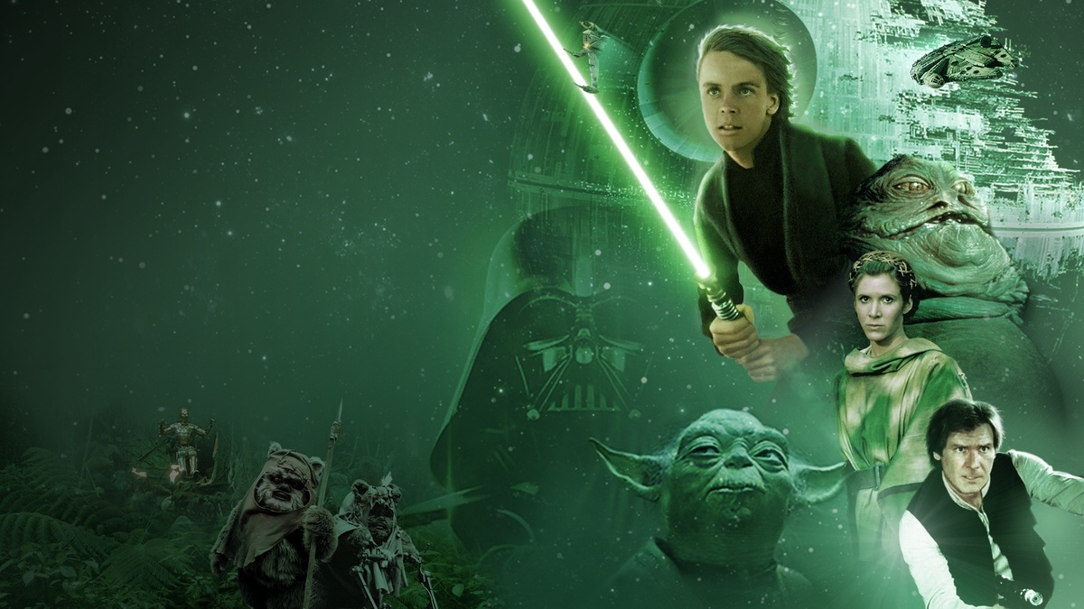 Постер фильма "Звёздные войны: Эпизод 6 – Возвращение Джедая" (1983)