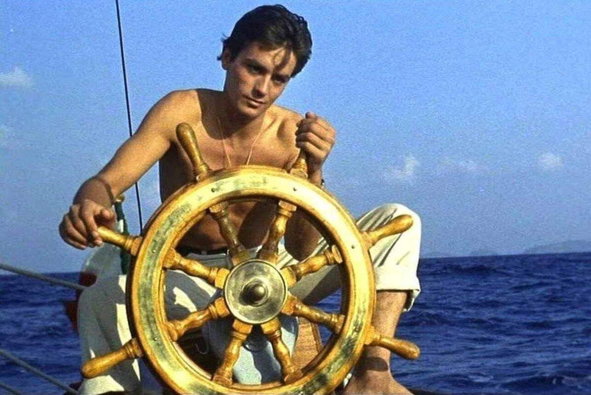 Ален Делон в фильме "На ярком солнце". Фото из открытых источников.