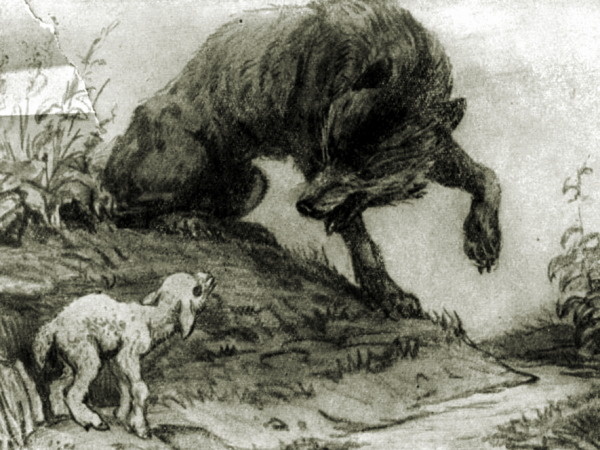 Волк и Ягнёнок. Иван Крылов. Басня.