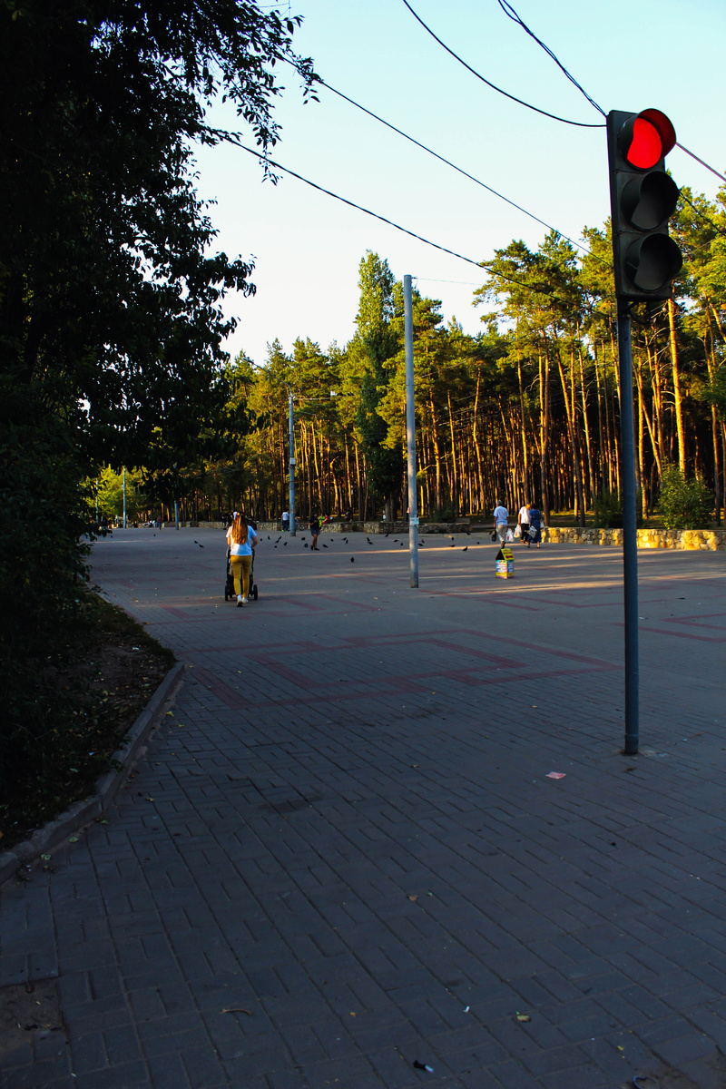 Вход на центральную аллею