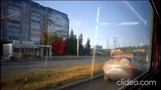 ВЗТМ-5284. (329). Вид города, вид салона. Вид из заднего окна, вид троллейбуса снаружи. Полёт на брутальном троллейбусе по Петрозаводску.