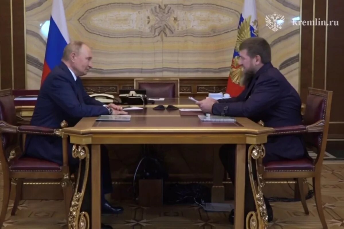    Кадыров сказал Путину о резерве для СВО из нескольких десятков тысяч бойцов